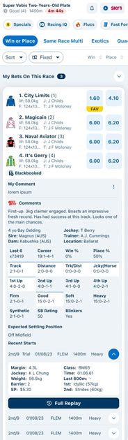 Racing Replays – Sportsbet Help Centre.